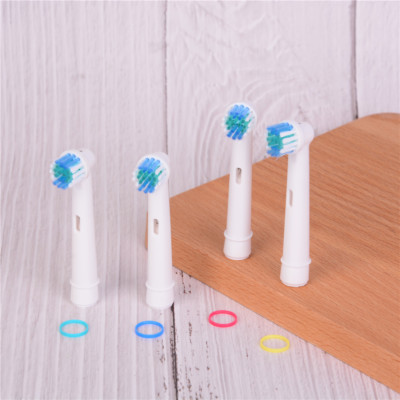 4pcs Electric Toothbrush Heads Replacement for Oral B SB-17A Soft Brush-wy