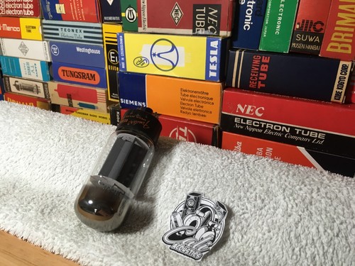 1x NOS Vintage Fender TallBoy RedSpecial 6L6GC PowerAudioTube (KT66 EL37 7581) - Picture 5 of 9