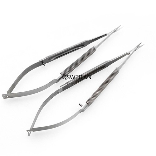 Ophthalmic Scissors Neurosurgery Microsurgical instruments Micro Scissors - Picture 3 of 16