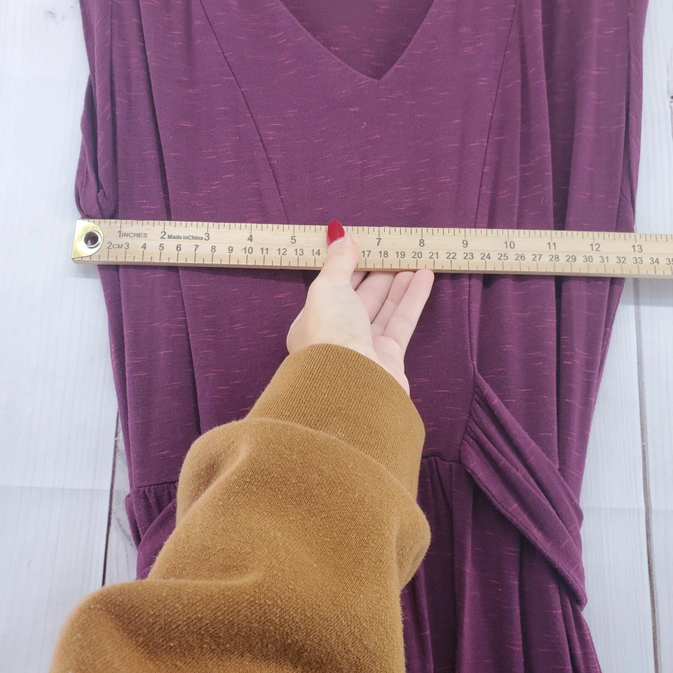 Maxi Vestido Matilda Jane Grande Mujer Púrpura Borgoña Persiguiendo Cascadas Cinturón Foto 4 de 4