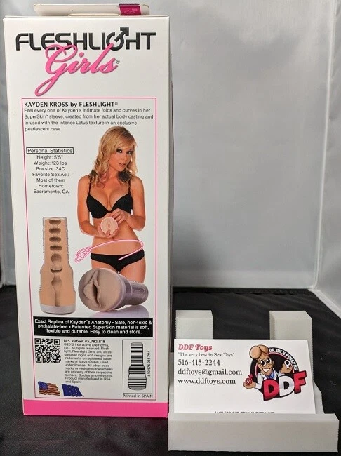 Kayden Kross Fleshlight Girls Realistic Male Masturbator Sex Toy - Image 2 of 4