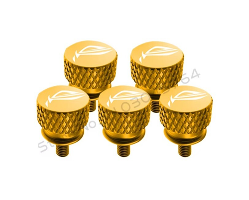 M3.5 Colored PC computer case thumb screws with logo(Ships same day from PA, US) - Afbeelding 9 van 9