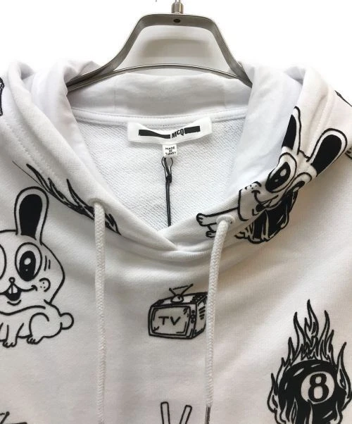 ALEXANDER MCQUEEN Felpa con cappuccio S Boyfriend