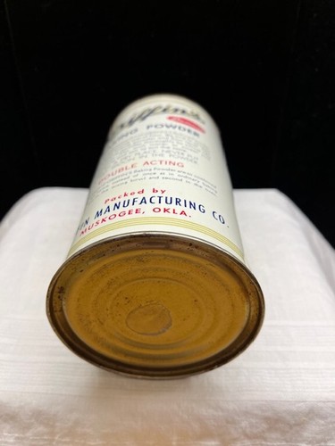 Vintage Griffin's Baking Powder Can 1 lb., 9 oz., Unopened Tin - Picture 5 of 5