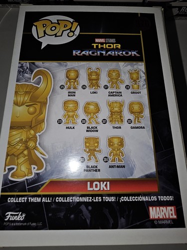 Loki 376 Funko pop vinyl gold figure Marvel Studios - Picture 3 of 4