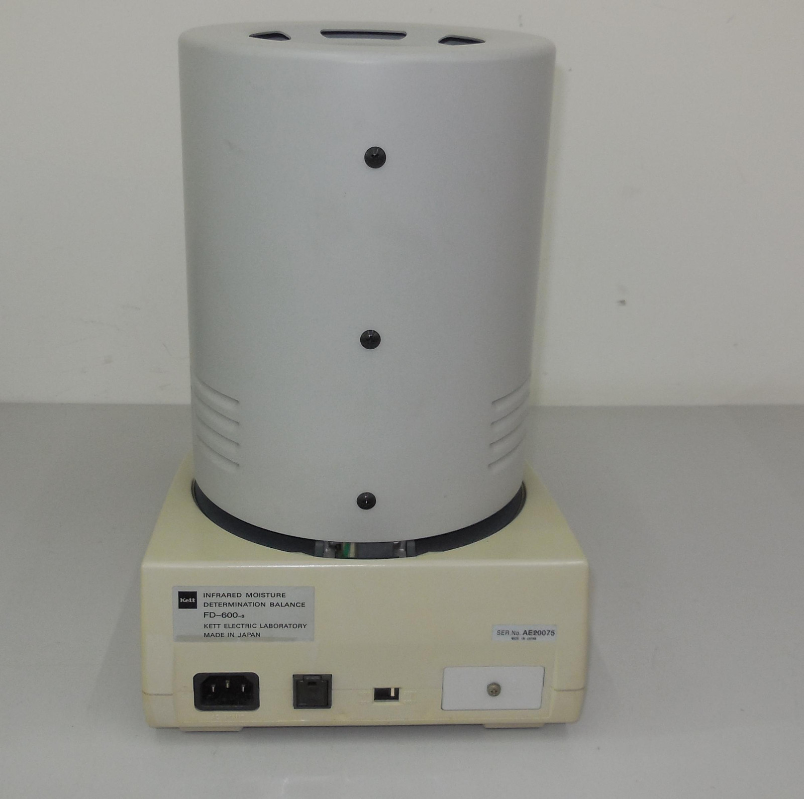 HV Kett FD600 FD6003 infrared moisture determination balance eBay