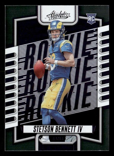 2023 Panini Absolute #136 Stetson Bennett IV Purple