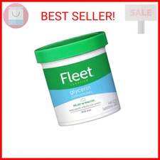 Fleet Laxative Glycerin Suppositories for Adult Constipation, Adult Laxative Jar