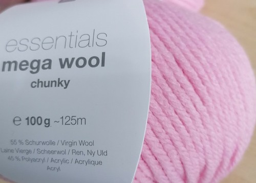 100g BALLS RICO ESSENTIALS MEGA WOOL CHUNKY KNITTING/CROCHET YARN - Picture 14 of 22