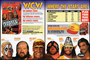 WCW-UNCENSORED-039-95-Orig-Trade-print-AD-promo-HULK-HOGAN-RANDY-SAVAGE-VADER