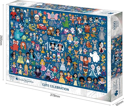 【新品】ディズニー Celebrating 100 Years 1000ピース Amazon | テンヨー(Tenyo) 【日本製】 1000ピース
