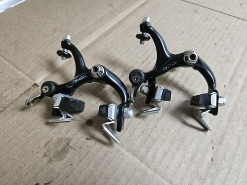 Vintage Suntour Cyclone 4000 Brake Calipers, black, short reach, used