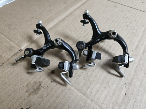 Vintage Suntour Cyclone 4000 Brake Calipers,  black, short reach, used - Afbeelding 1 van 14