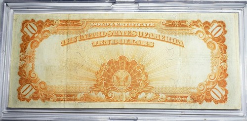 1922 Gold Certificate Large $10 ungraded - Picture 2 of 8