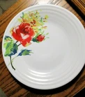 2019, Fiesta FLORAL BOUQUET 9" Luncheon Plate, NWT