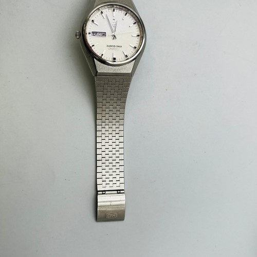 SEIKO KING CUARZO 0852-8025 esfera blanca día fecha 32,1 mm - Imagen 12 de 20