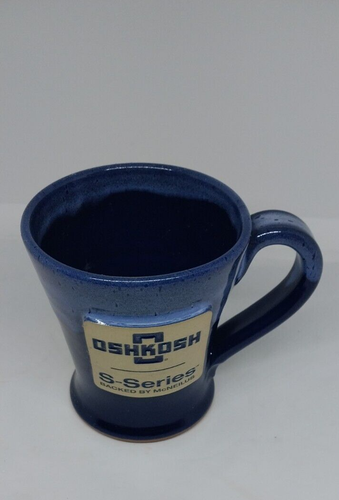Oshkosh University College S-Series Stoneware Art Pottery Glazed Coffee Mug - Picture 3 of 11