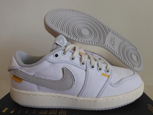 NIKE AIR JORDAN 1 RETRO AJKO LOW SP "UNION WHITE CANVAS" SZ 6 [DO8912-101]