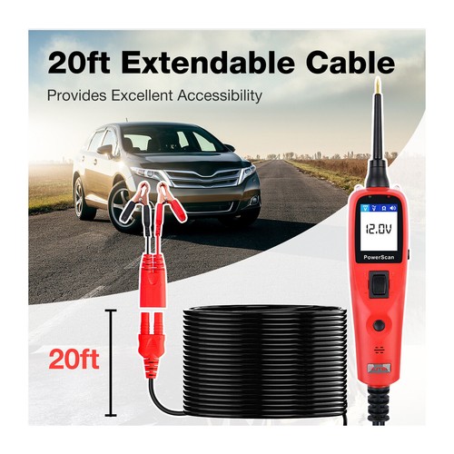 Original Autel PS100 Circuit Tester Electrical System Diagnostic Tool 12V/24V US - Picture 4 of 14