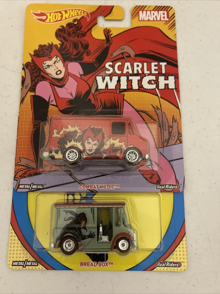Hot Wheels Marvel Lote de 5 X-Men Spider-Woman She-Hulk Avispa Escarlata Viuda Negra Foto 2 de 4