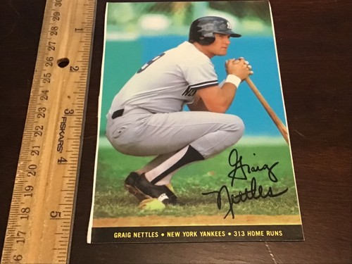 GRAIG NETTLES Oddball Insert & Regular issue Baseball YANKEES YOU CHOOSE - Picture 40 of 81