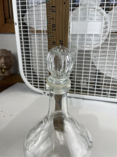 Herman Jansen Anno 1777 Liquor Decanter Glass Bottle 1970s Schiedam Holland - Picture 8 of 8
