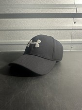 Under armour Men's Blitzing Cap W/ Stretch Fit - Black Size L/XL