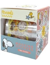 Peanuts Snoopy masking stickers 160pcs roll type DIY Sun Star #1