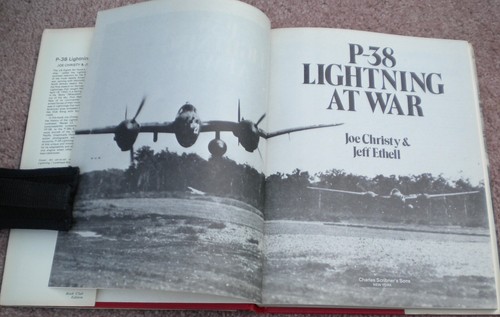 P-38 Lightning At War Joe Christy & Jeff Ethell HC D/J BCE Scribners - Picture 4 of 8