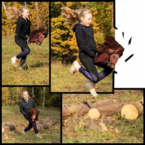 Hobby Horse Skippi Steckenpferd mit Halfter und Führstrick inkl. - Bild 33 von 45