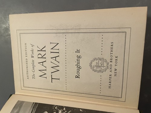 authorized edition the complete works of mark twain roughing it 1913 - Imagen 7 de 9