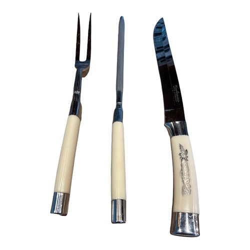 Masterpiece Super Stainless Carving Set With Original Box Knife Sharpener & Fork - Picture 3 of 10