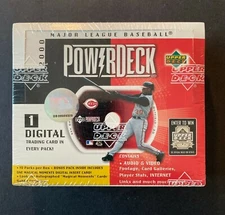 2000 Upper Deck PowerDeck Baseball Factory Sealed Box - Look for Autos!