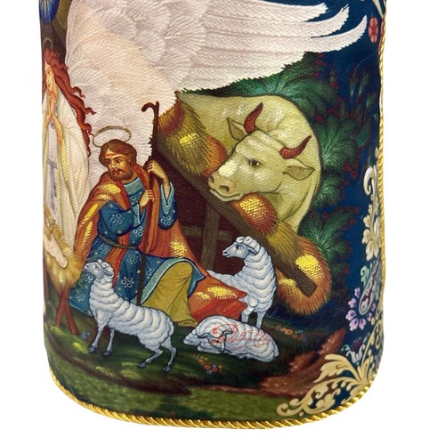 Debrekht Nativity Holy Family Artistry On Canvas No Box Rare 16” 2008 - Picture 16 of 21
