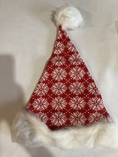 Santa Claus Elf Hat Christmas Party Knit Style Striped Xmas Costume