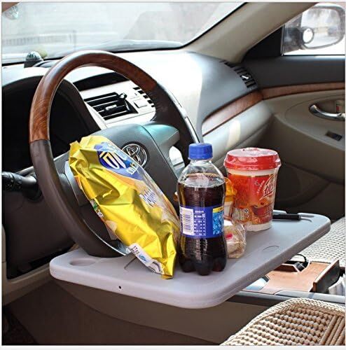 Steering Wheel Tray, Car Table Tray, Steering Wheel Desk for Laptop and Vehicle - Picture 7 of 7