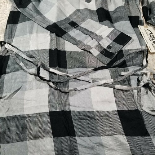 Vestido Josie Mountain Khakis para mujer talla grande negro blanco gris a cuadros  - Imagen 2 de 9