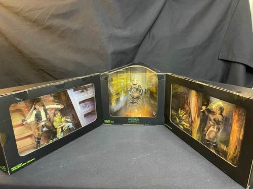 Star Wars Black Label SDCC Heroes of Endor in box