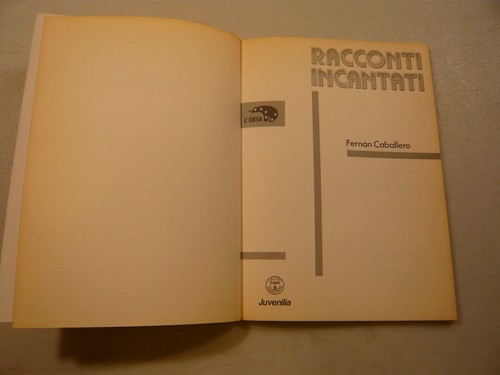 Fernàn Caballero,RACCONTI INCANTATI,Juvenilia 1987[fiabe - Imagen 2 de 3