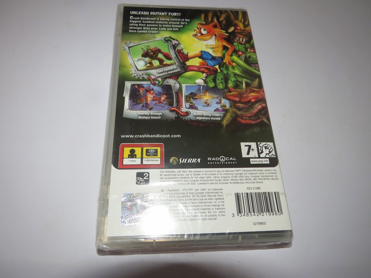 Crash: Mind Over Mutant (Sony PSP, 2008) - European Version
