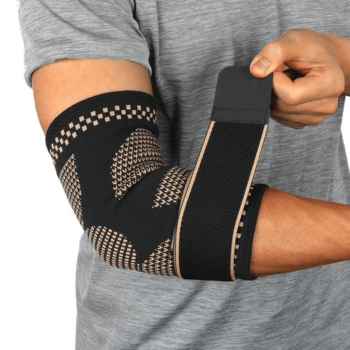 Ellenbogenstütze Bandage Tennis Golfer Arthritis Arm Sleeve Wrap Bandage Sleeve Gym - Bild 10 von 14
