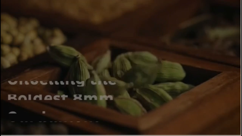 Bio Kardamomschoten 100% Elaichi 100% reine Ceylon Gewürze Premium Qualität - Video 1 von 1
