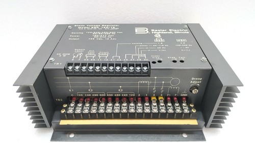 BASLER ELECTRIC SSR 125-12 STATIC VOLTAGE REGULATOR 9185900102 - Picture 5 of 7