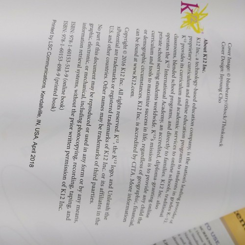 K12 Music Reference Guide 2018 Hard Cover LSC Communications - Picture 6 of 7