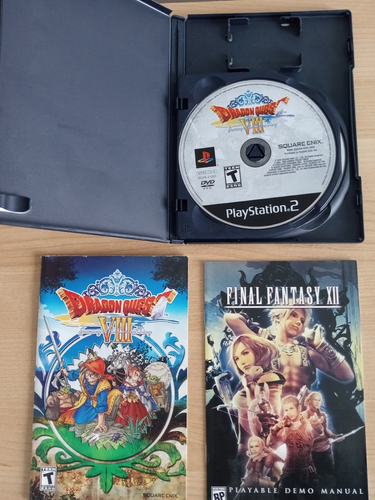 Dragon Quest VIII - Playstation 2 CIB TESTED BLACK LABEL (Healer Plush Not Inc) - Picture 13 of 19