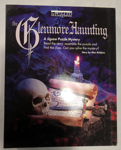 Rompecabezas BePuzzled "The Glenmore Haunting" 1000 piezas misterio 1993 NUEVO - Imagen 1 de 9