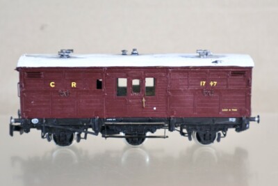 NO.6 コースター　コンプリートセット Hornby Set Gebaut Caledonian Cr 6 Rad Pferdebox Waggon 1747