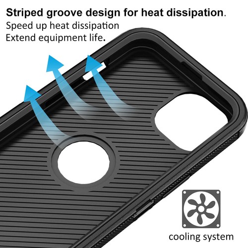 Für iPhone 13 14 12 Pro Max 11 XR Handyhülle Stoßfest Cover + 2XTempered Glass - Bild 5 von 20