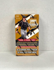 2021 Panini Elite Extra Edition Baseball Hobby Factory Sealed Box 8 Autos 2 GU