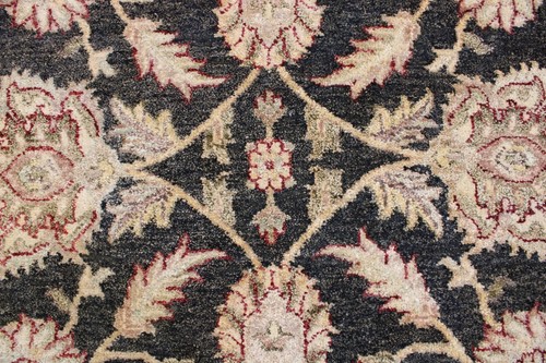 6'1" x 9'0" ft. Floral Oushak Hand Knotted Geometric Area Rug - Picture 4 of 8